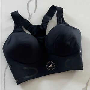 Adidas by Stella McCartney Black High-Support Molded Sports Bra